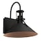 Afx Gus 14'' Outdoor LED Sconce, 20W 120V, Black GUSW1411LAJENBK - alternate 1